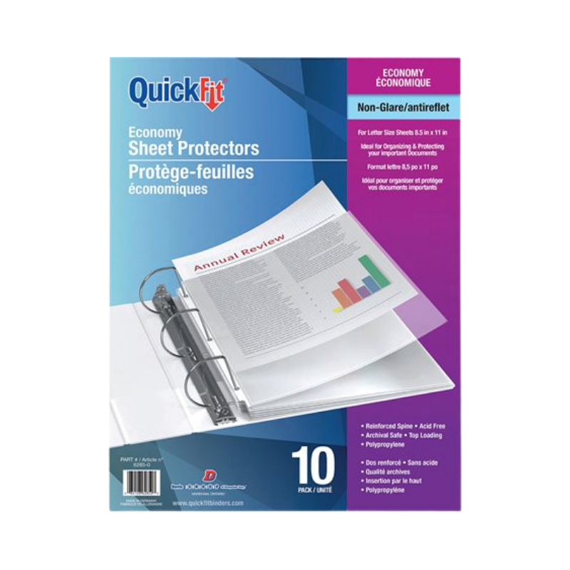 Image Page Pockets and Sheet Protectors